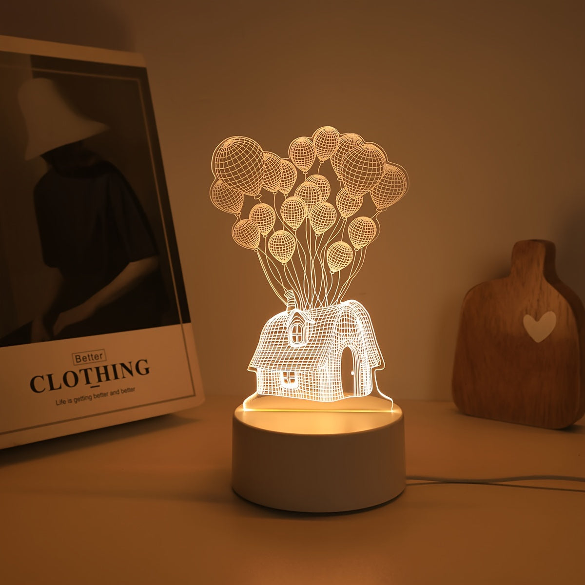 LumiBalloon – Unique 3D LED Balloon Lamp USB
