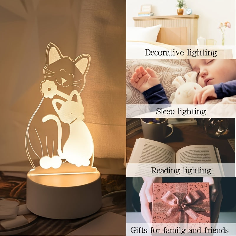 GlowPair - Art Deco Night Lamp with Dimmer