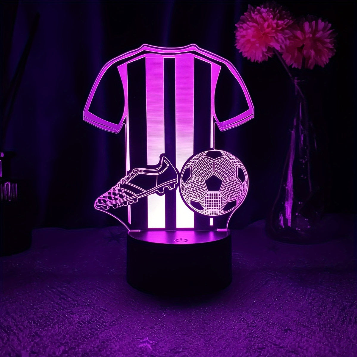 SportGlow Lamp - 3D LED Night Light for Football Enthusiasts