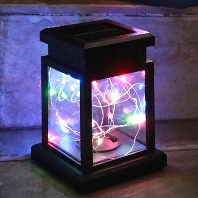 Solarlampa – Set med Vattentäta Solhängande Lampor för Trädgård och Fest