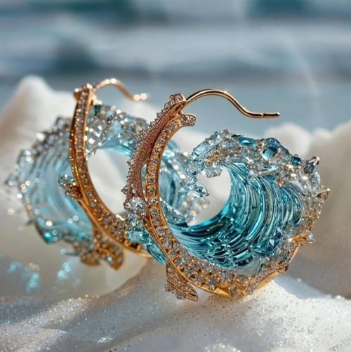 OceanSpirit Necklace - Elegant Maritime Chain in Gold/Silver