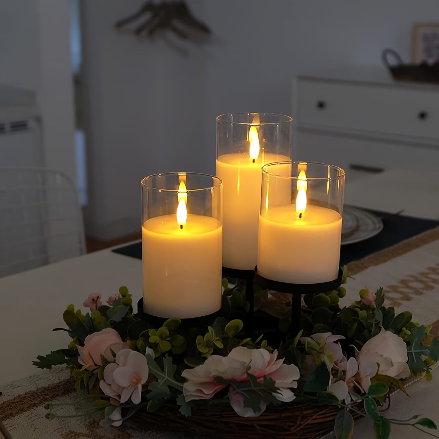 GlowLights – Set of 3 LED lights with remote control