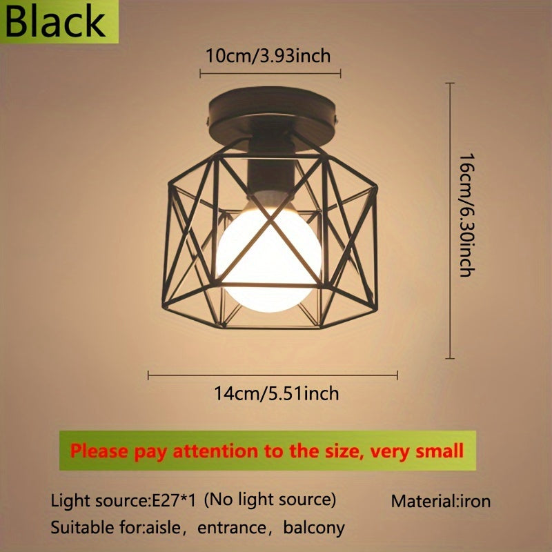 NordicLight - Minimalist Black Ceiling Lamp for Kitchen
