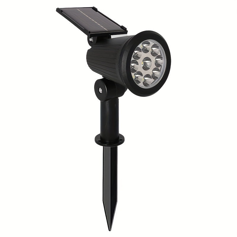 SolarLuxe Spotlight - Hållbar 9LED Trädgårdsbelysning