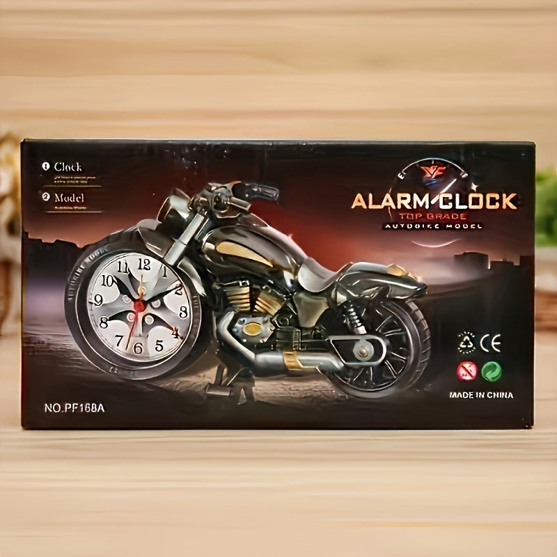 MotoClock – Unique Motorcycle Alarm Clock with Quartz