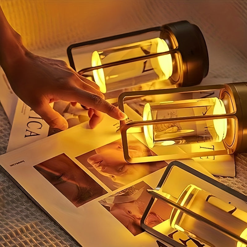 LumiCrystal - Rechargeable LED Crystal Table Lamp