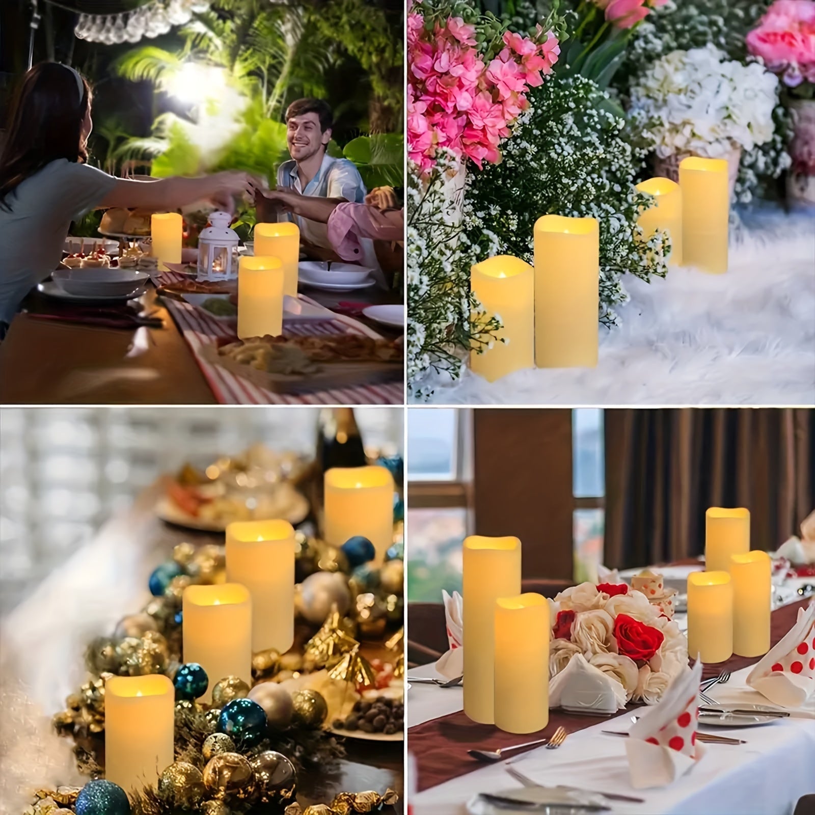 FlameFree - Waterproof LED light sets with remote control