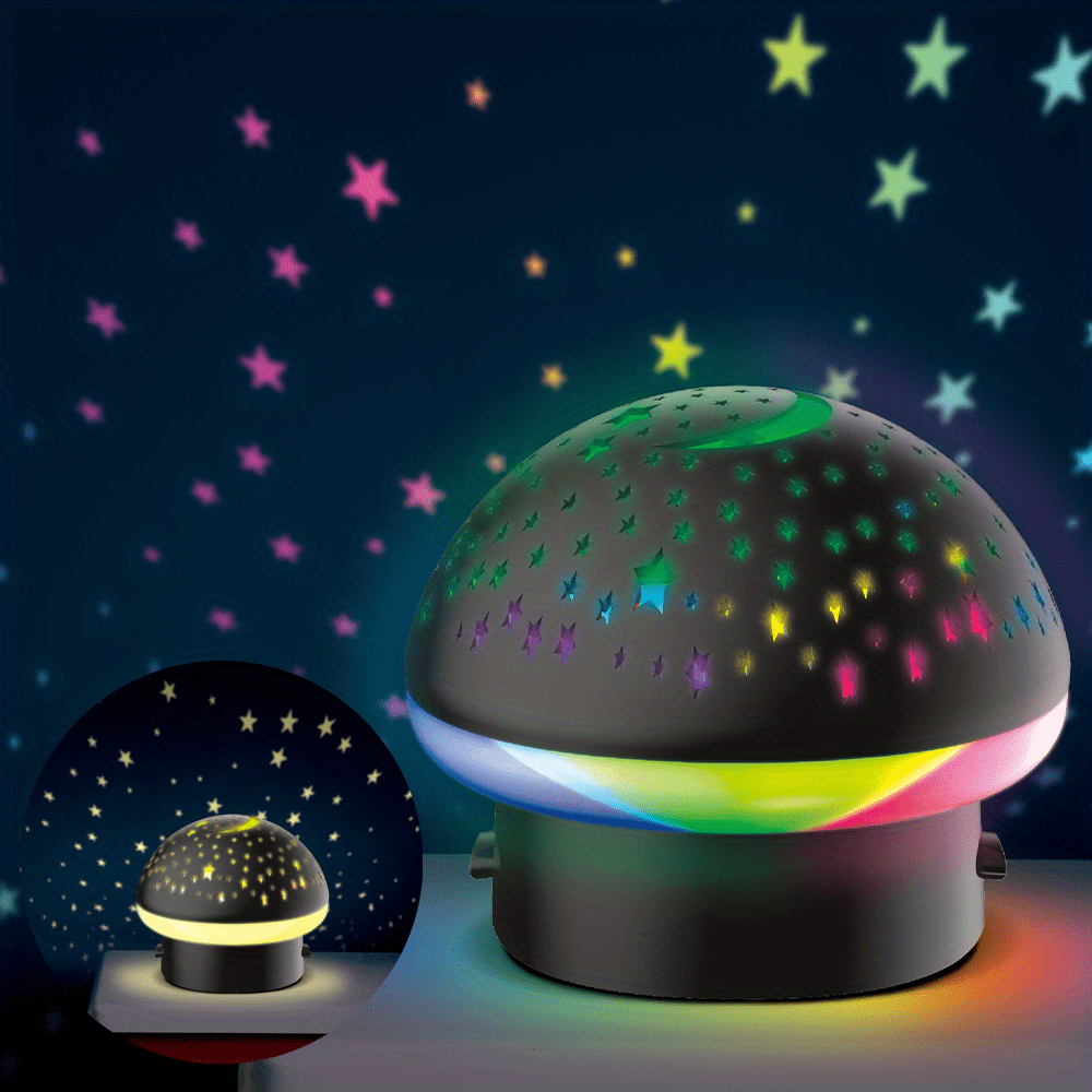Starlight Lamp – Magic Mushroom Night Projector