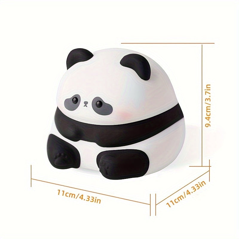 PandaGlow - Large LED Panda Night Light with Rechargeable Battery