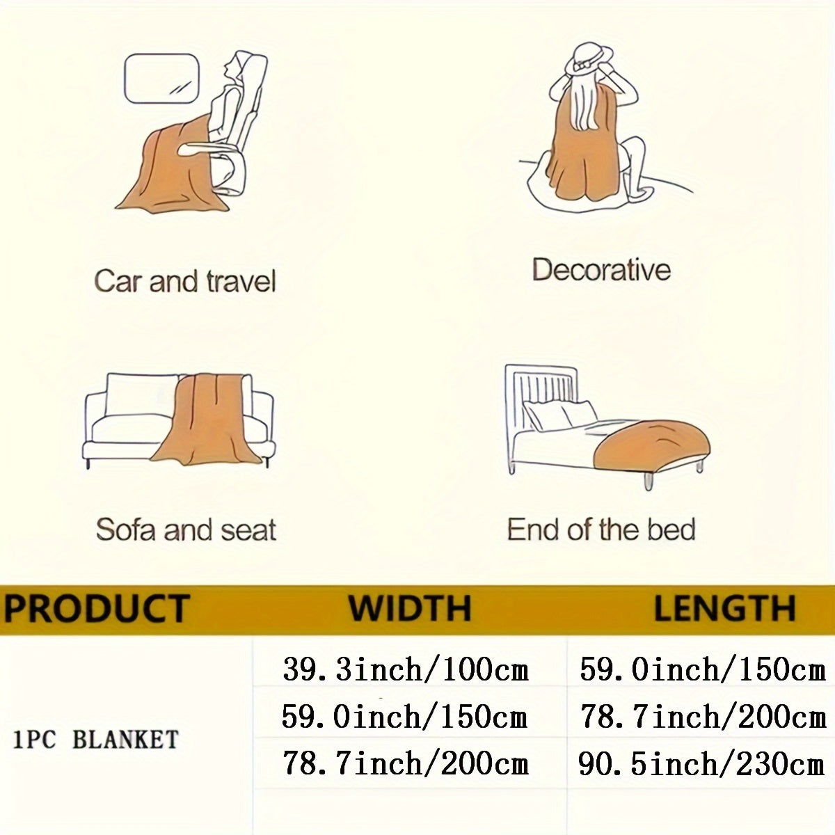 LuxeFleece – Elegant French Style Blanket for Comfort