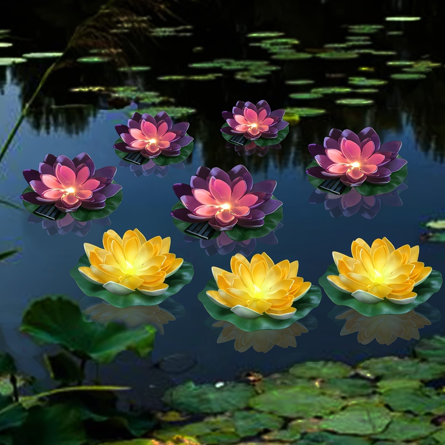 SolarLily – Stylish Lotus Solar LED Lantern