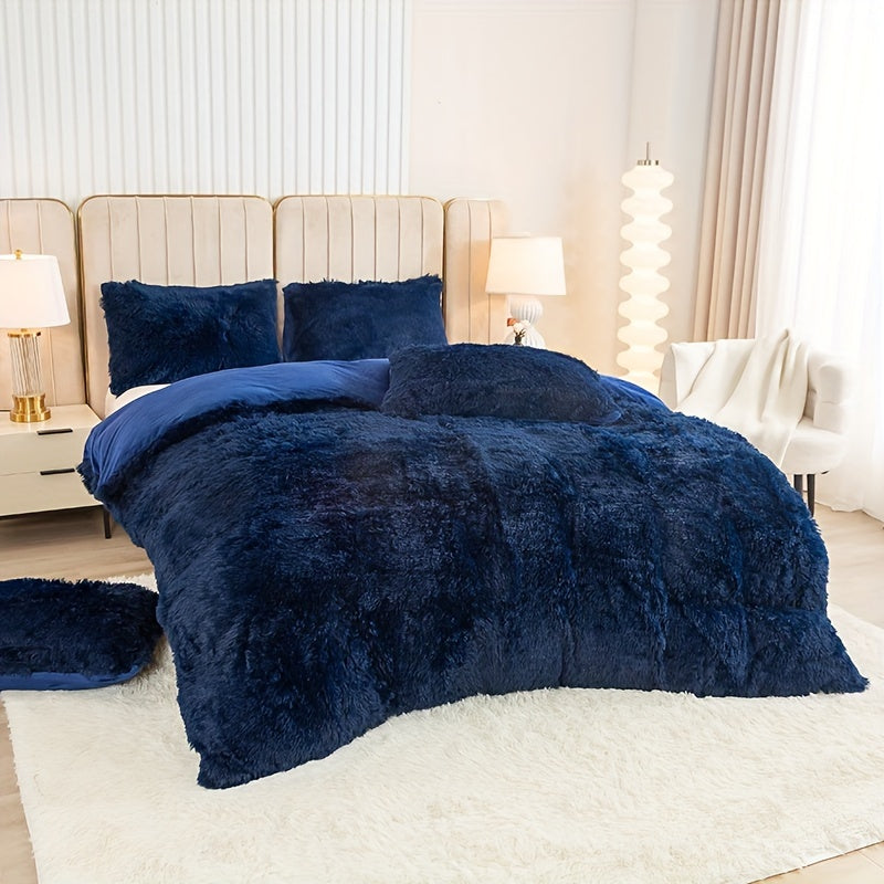 Ultra Plush Plush Bedding Set with Zipper - Luxury & Comfort