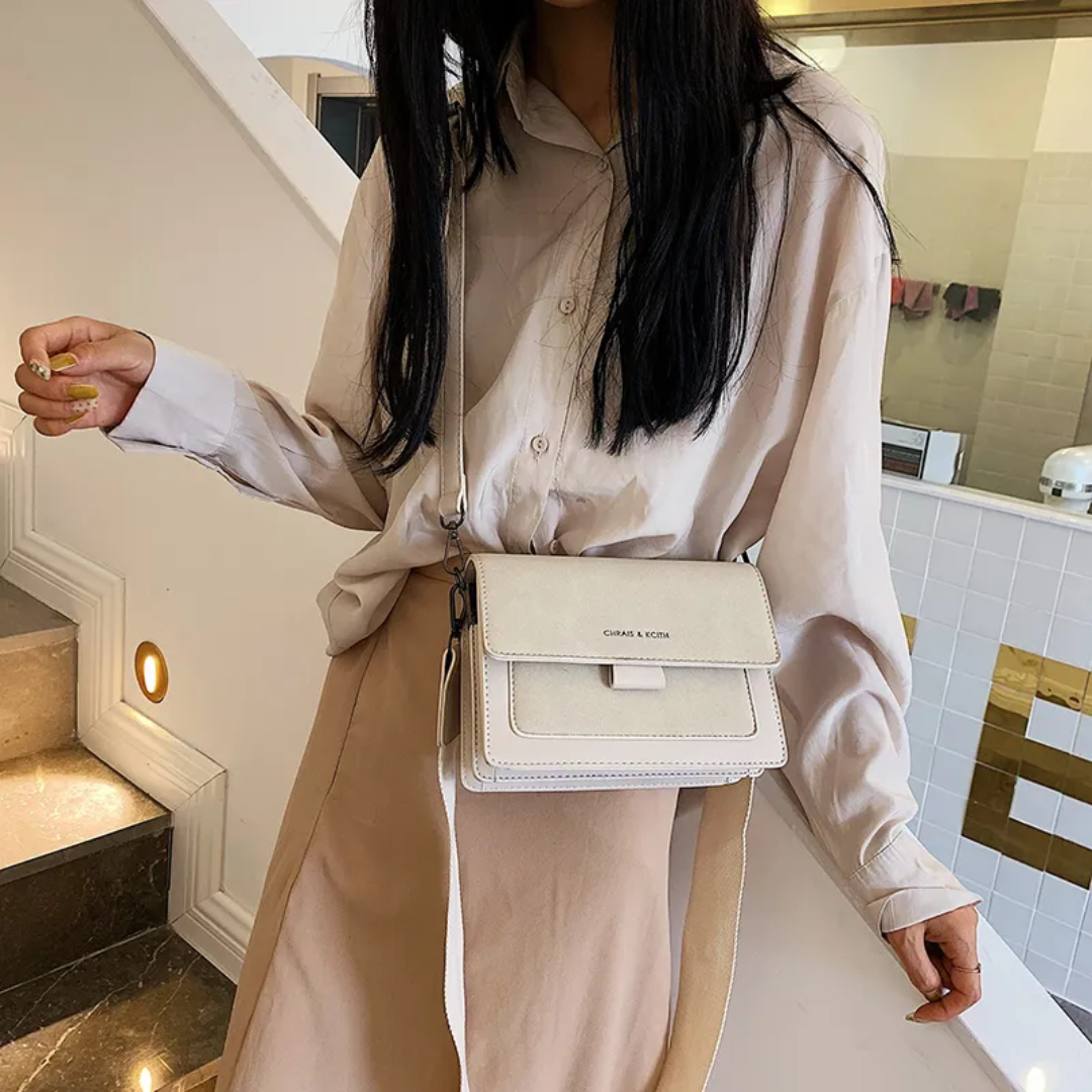 KristelBag - Stylish Crossbody Bag with Flip Opening