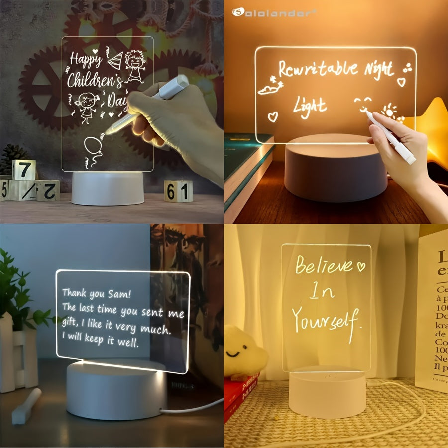 LumiBoard – Stylish LED Table Lamp with Pen Holder