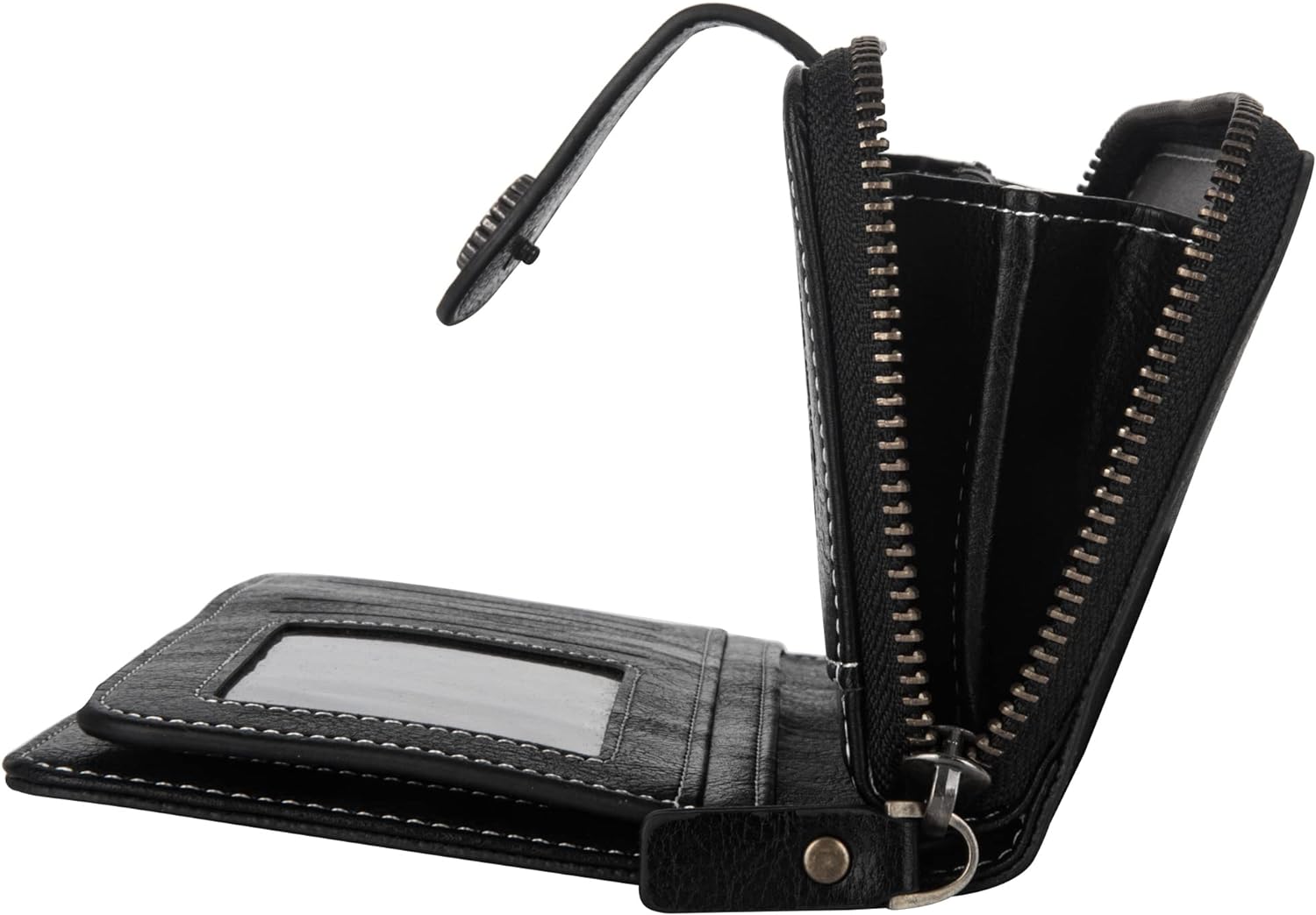 LeatherMax - Stylish Leather Wallet with Wristband