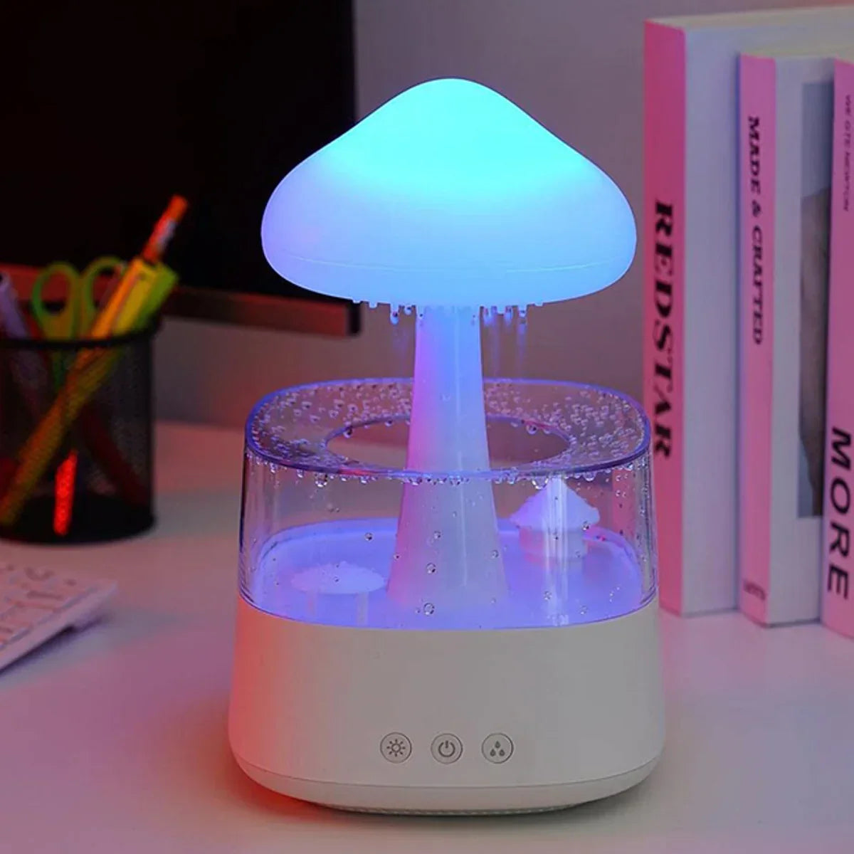 Stylish CalmCloud - Cloud Air Humidifier with Night Light