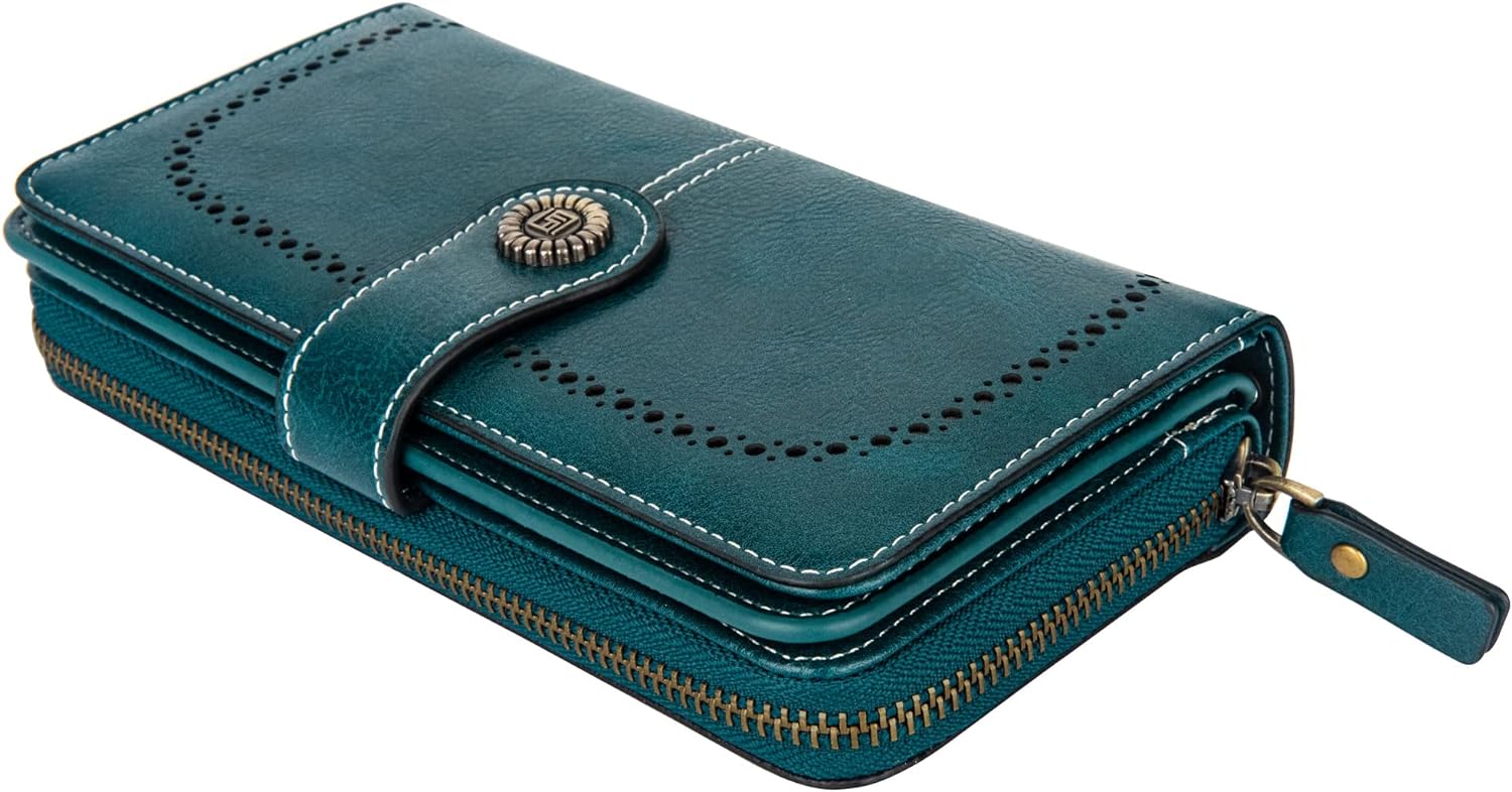 LeatherMax - Stylish Leather Wallet with Wristband
