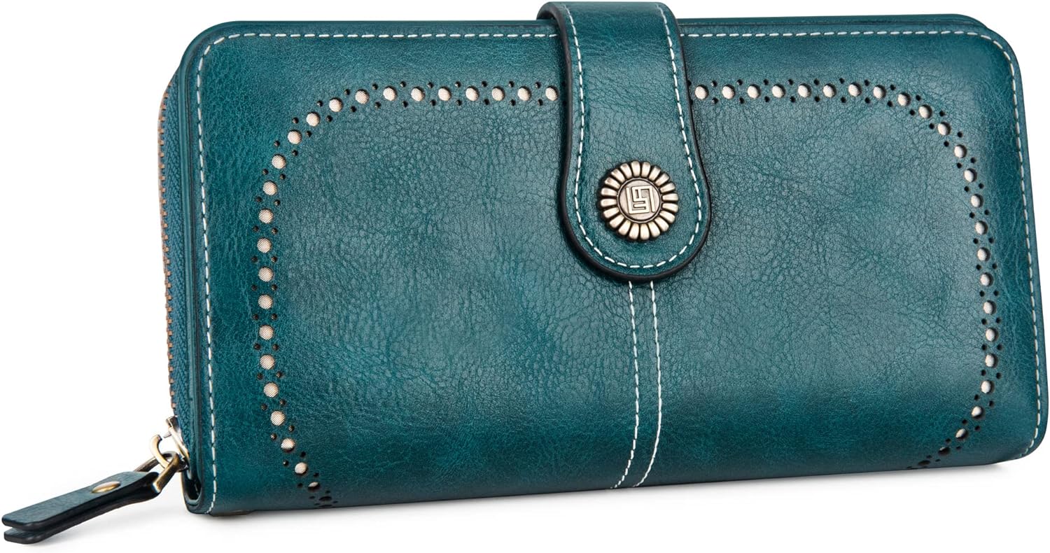 LeatherMax - Stylish Leather Wallet with Wristband