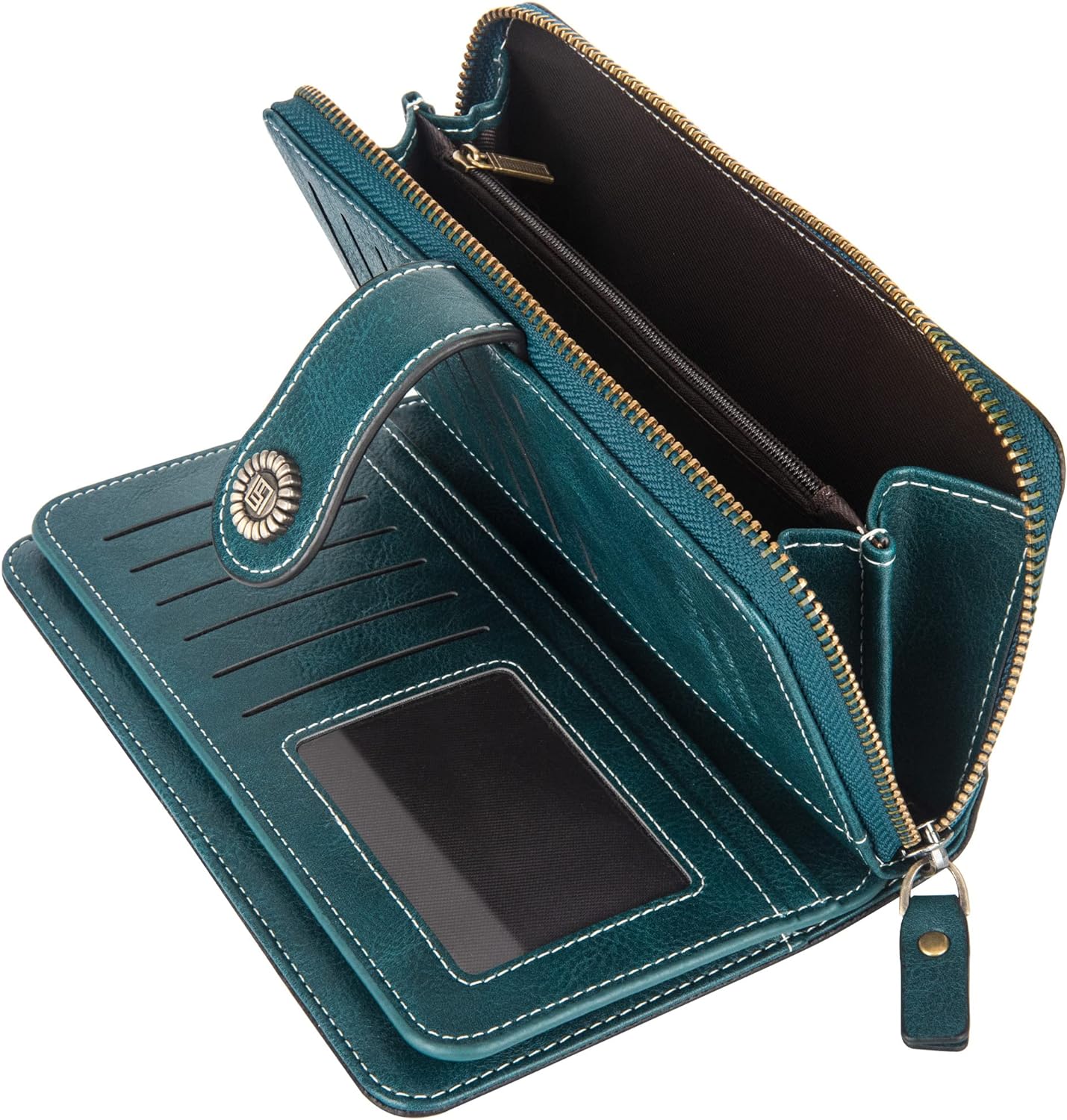 LeatherMax - Stylish Leather Wallet with Wristband