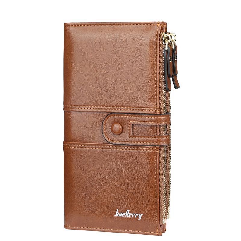 ClassicWallet - Stylish Double Zipper Case