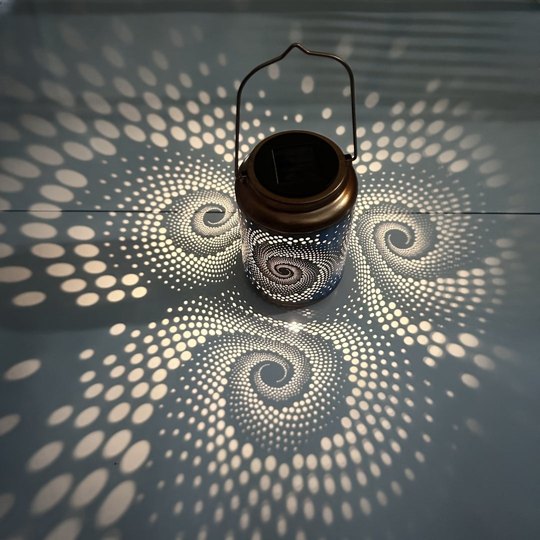 Solarlampa - Modern LED Sol lantern för utomhusbruk