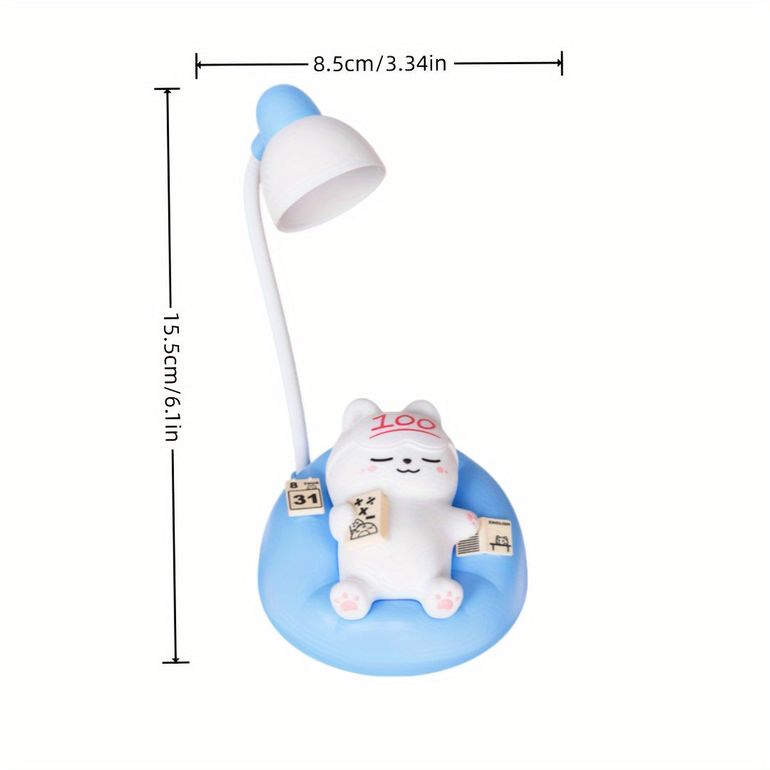 SleepyKitten Lamp - USB Rechargeable LED Night Light