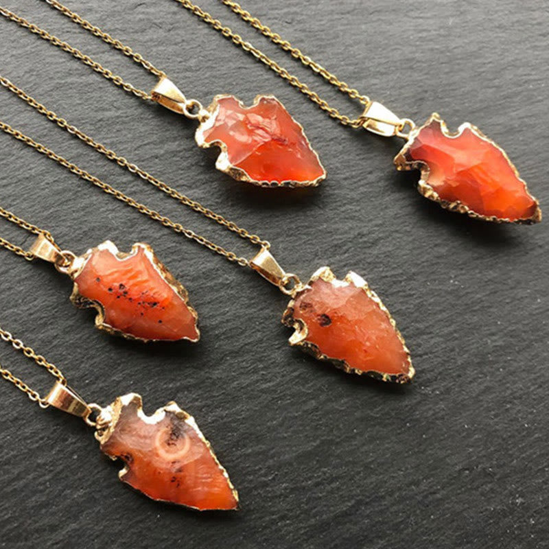 Beautiful Aeliana Natural Coral Crystal Lace Necklace