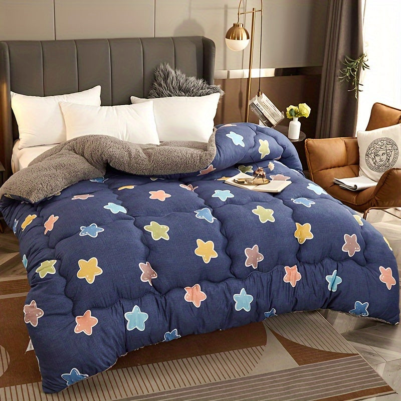 SherpaComfort – Luxurious Fleece Blanket with Cartoon Design