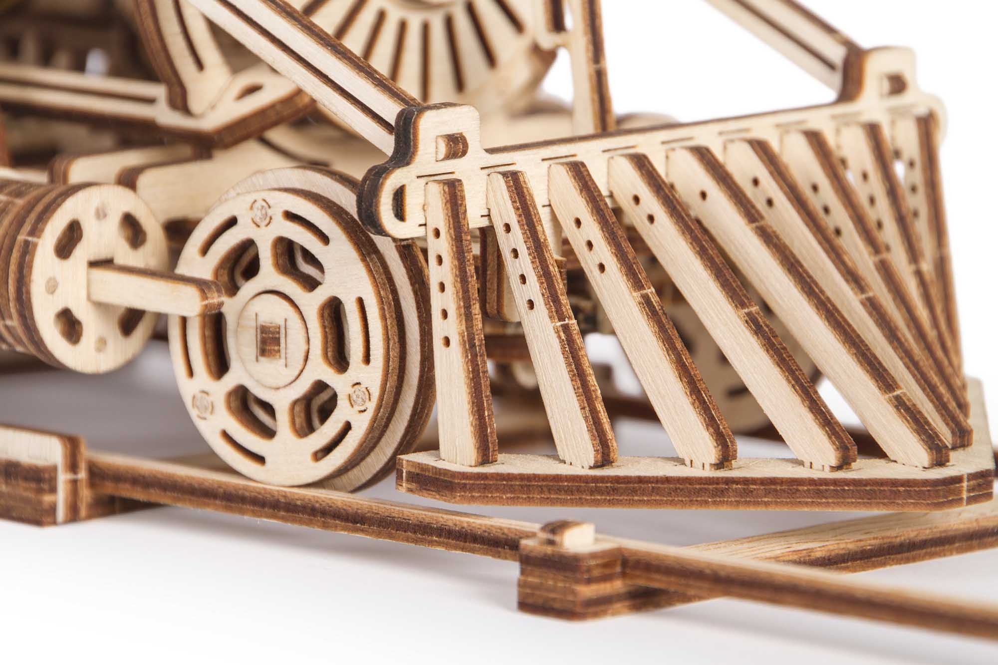 TrainCraft 3D Puzzle - Historic Locomotive with Wagon