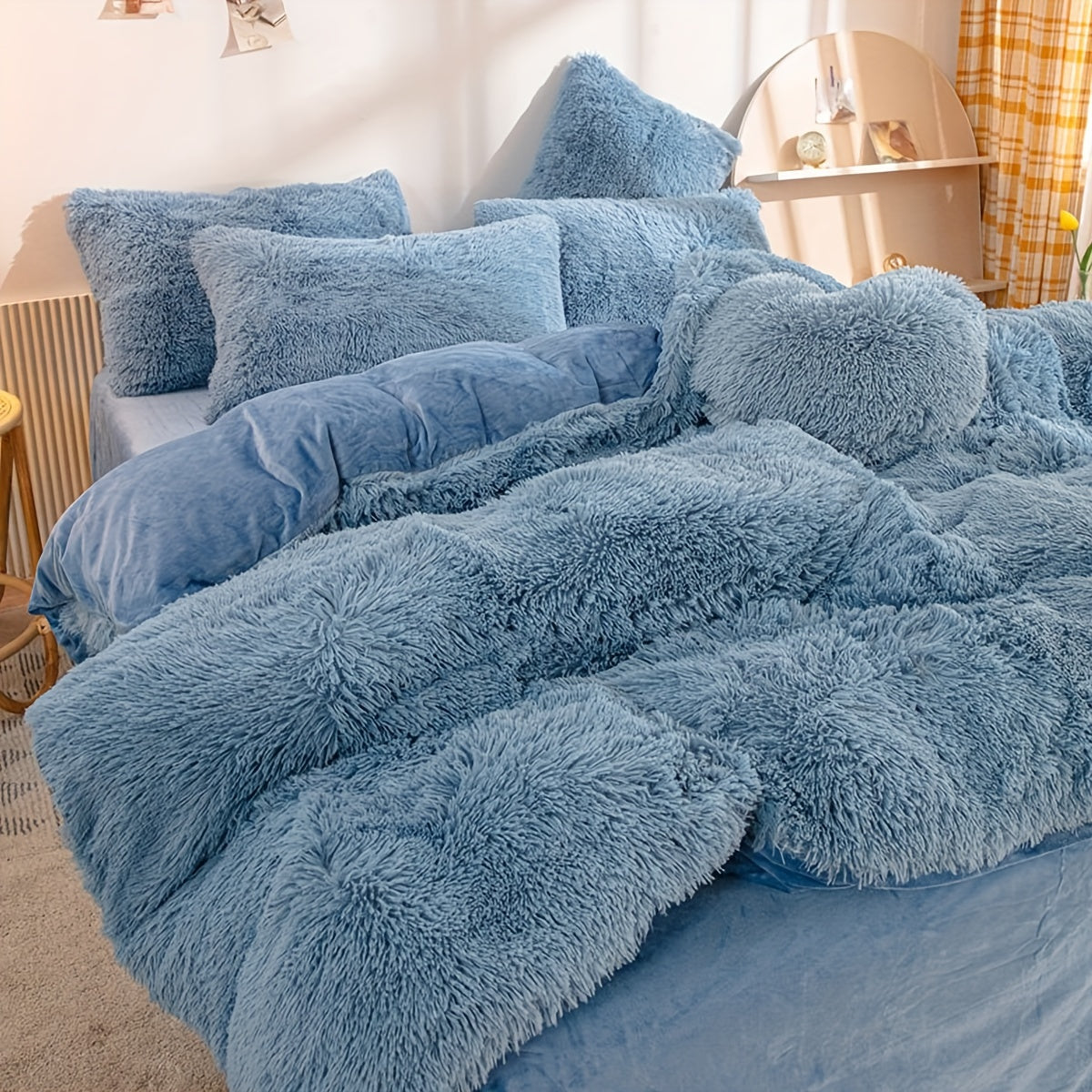 VelvetLux – Luxurious Velvet Duvet Cover Set for All Year Round