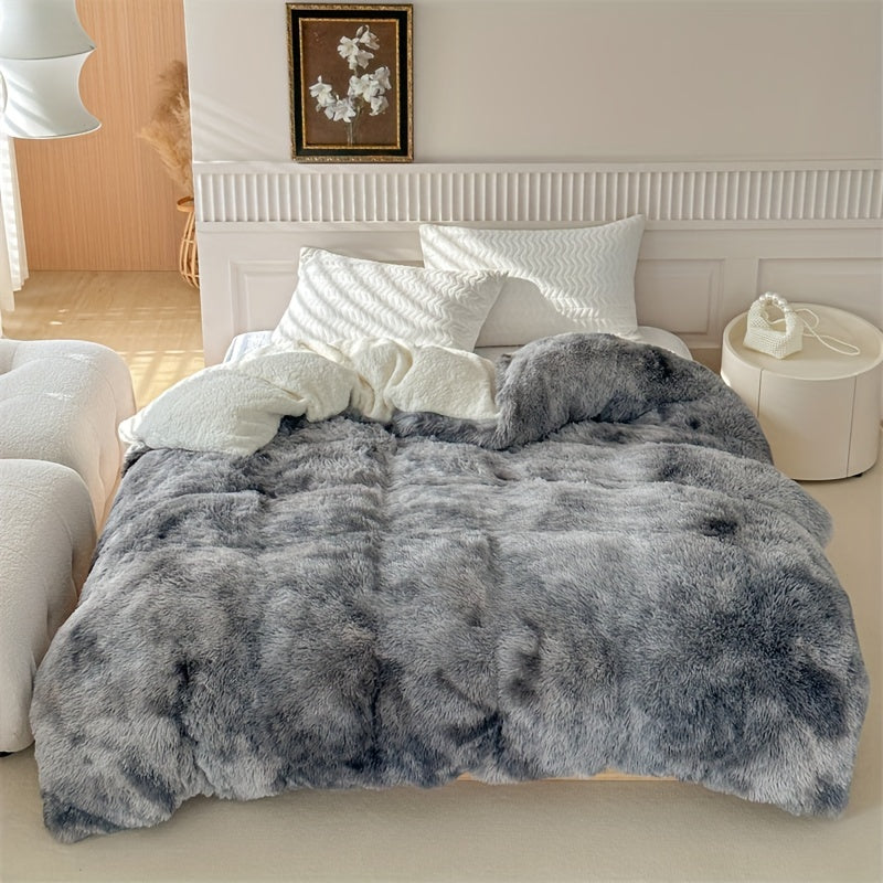 Luxe Thick Lambskin Throw for Warmth and Elegance