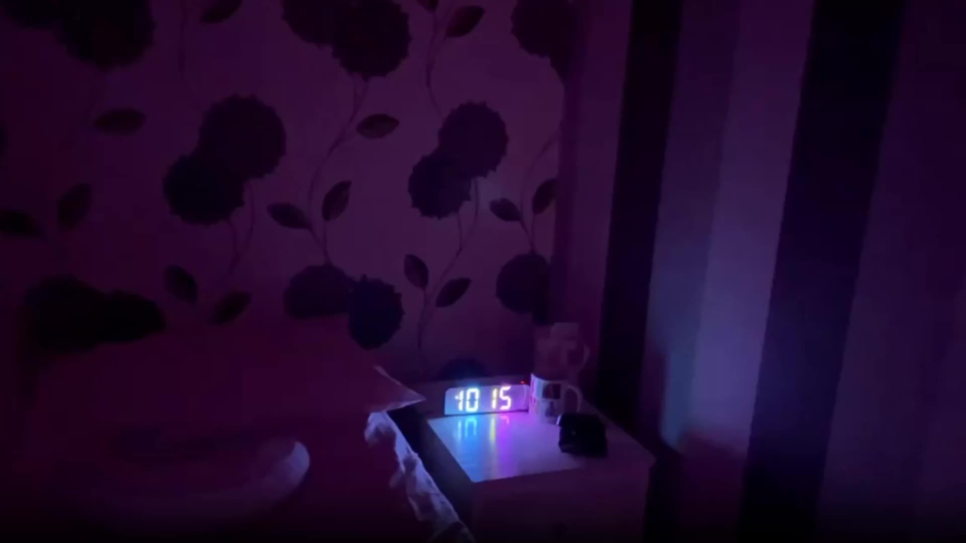 ProjectTime – Stylish Digital LED Alarm Clock with Mirror