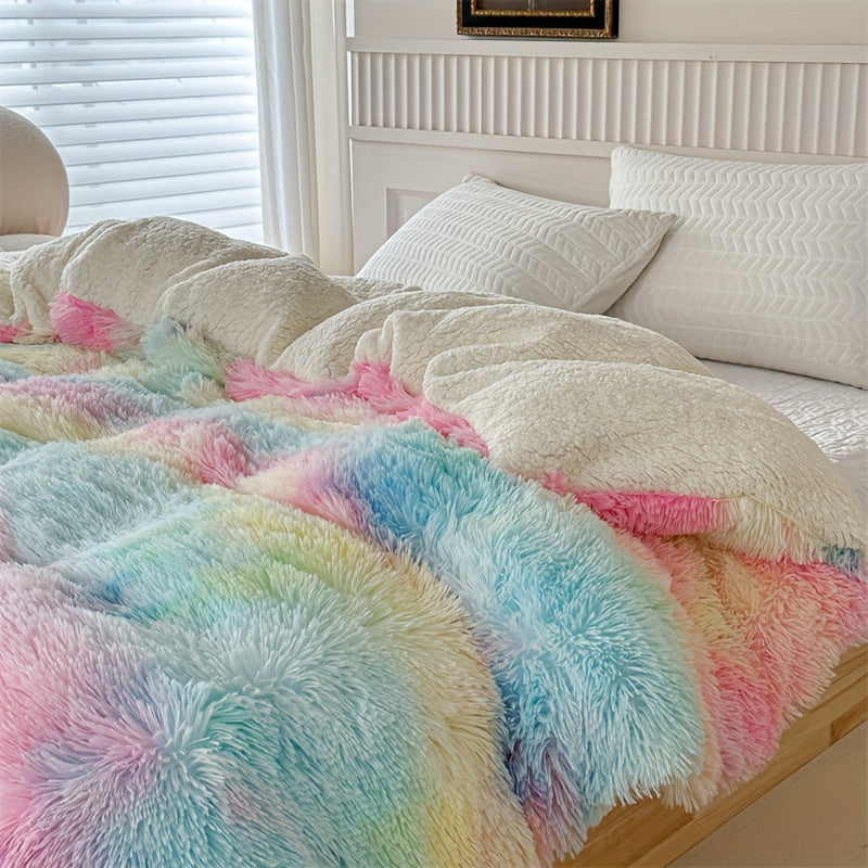 Luxe Thick Lambskin Throw for Warmth and Elegance