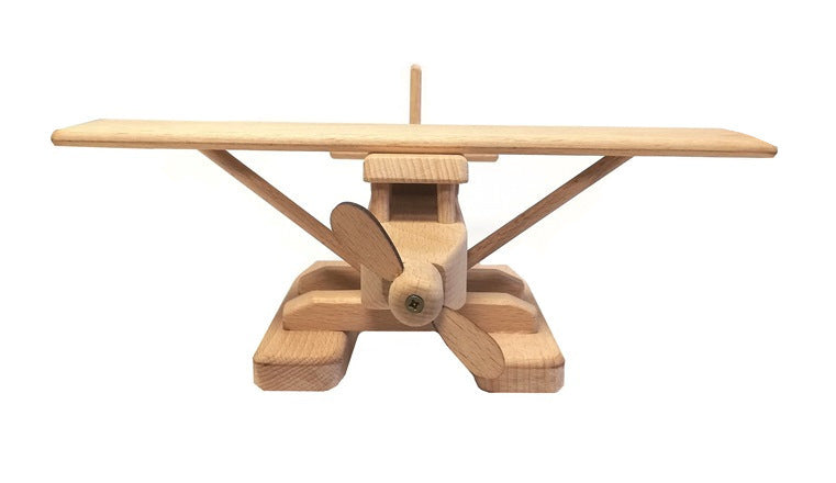 WoodFlyer – Wooden Water Dropper with Rotating Rotor 3+