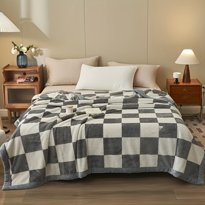 NLDD Coral Chips – Luxurious seasonal blanket for the living room