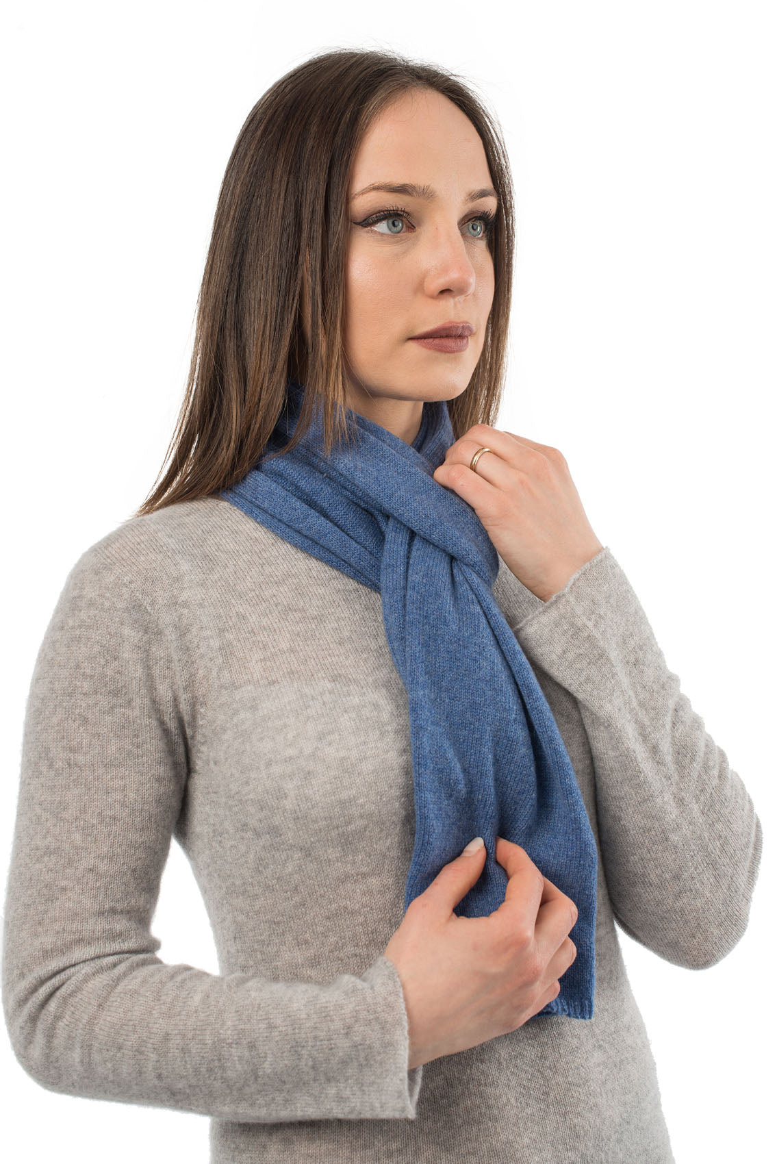 CashmereLux Scarf - 100% Italienskt Hantverk