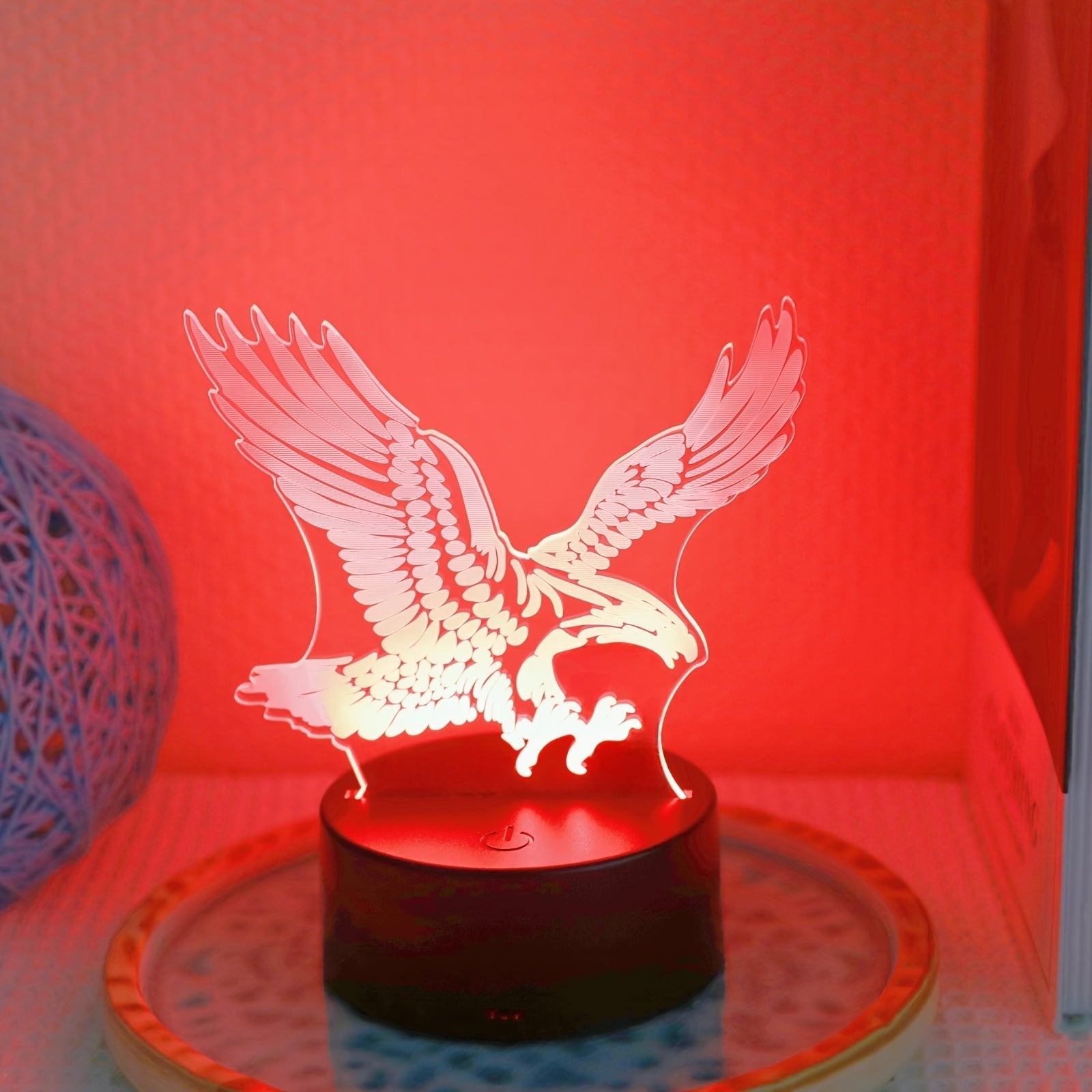 EagleLight – 3D LED Night Light with Colors and Touch