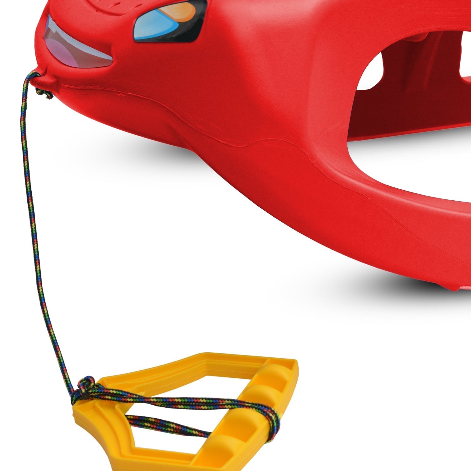 SnowGlide Sled – Lightweight Red Children's Sled