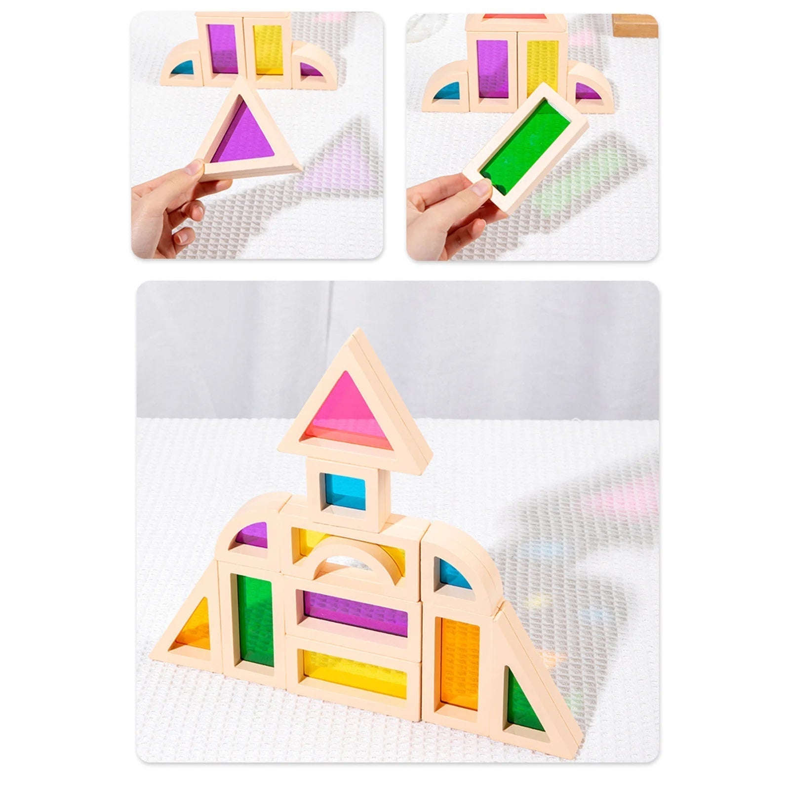CreativeBlocks – Colorful Wooden Building Blocks for Kids