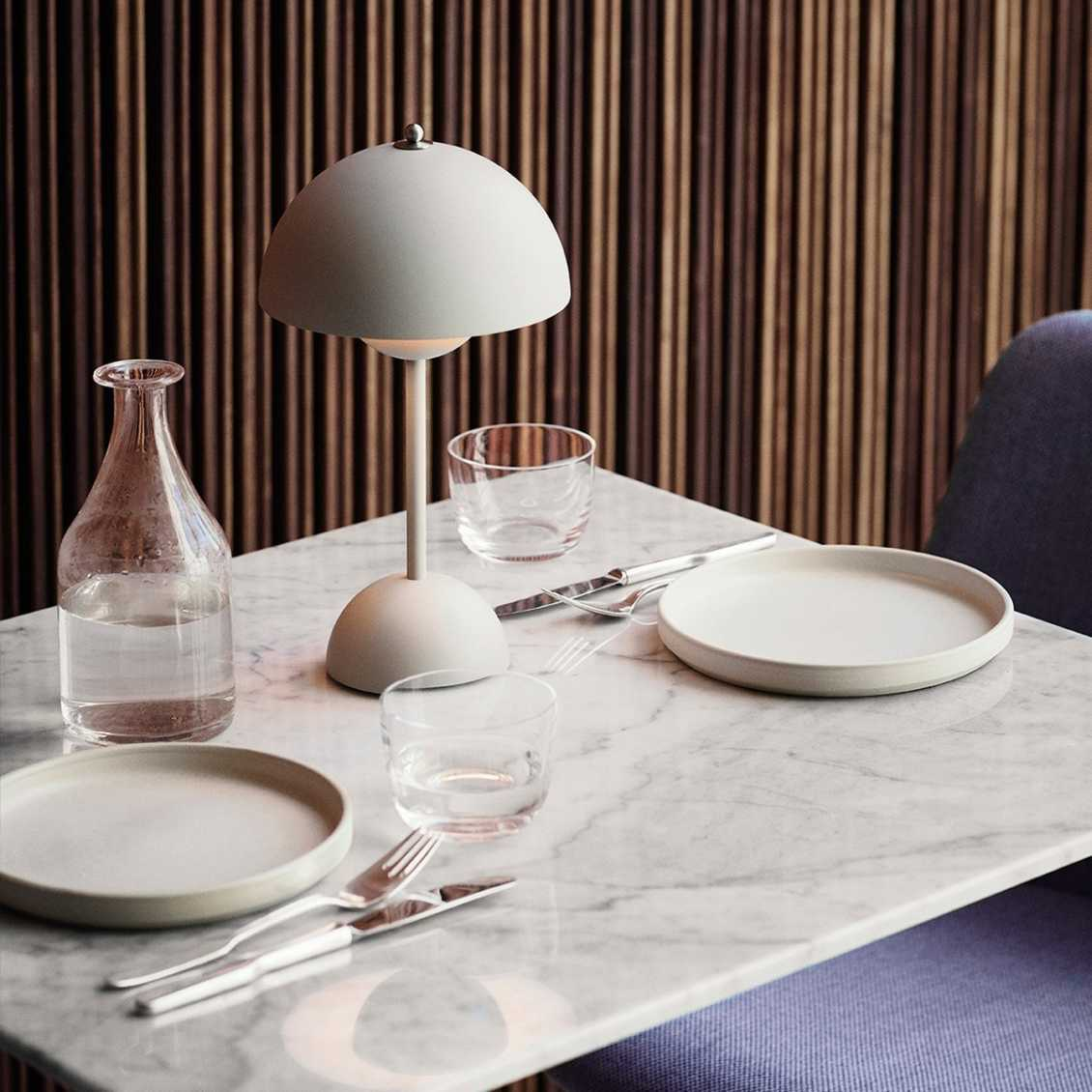 LunarGlow Table Lamp - Dimmable LED Lighting for Every Interior