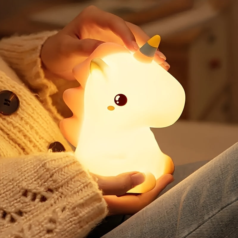 UnicornGlow Night Light - Colorful LED Lamp with Cover