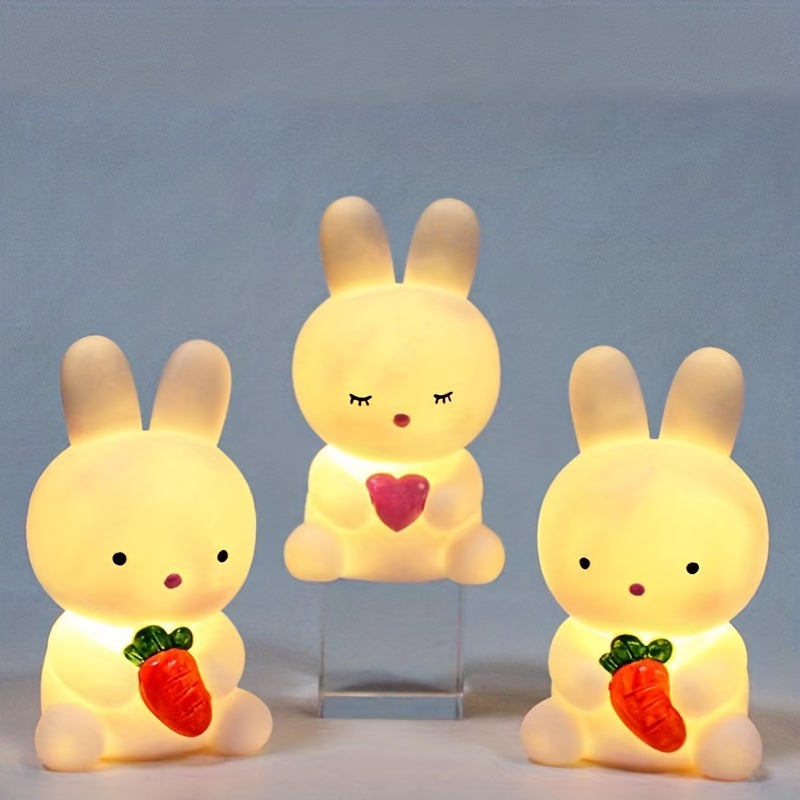 BunnyGlow – Söt LED nattlampa för atmosfär