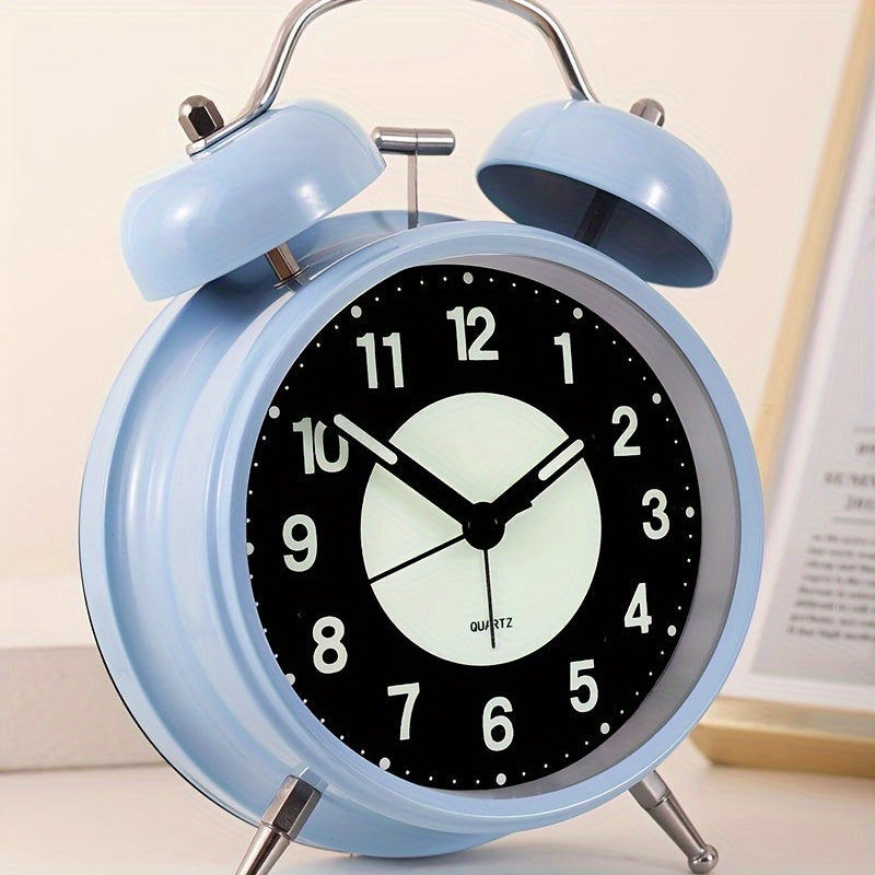 GlowClock – Modern Silent Illuminated Metal Alarm Clock