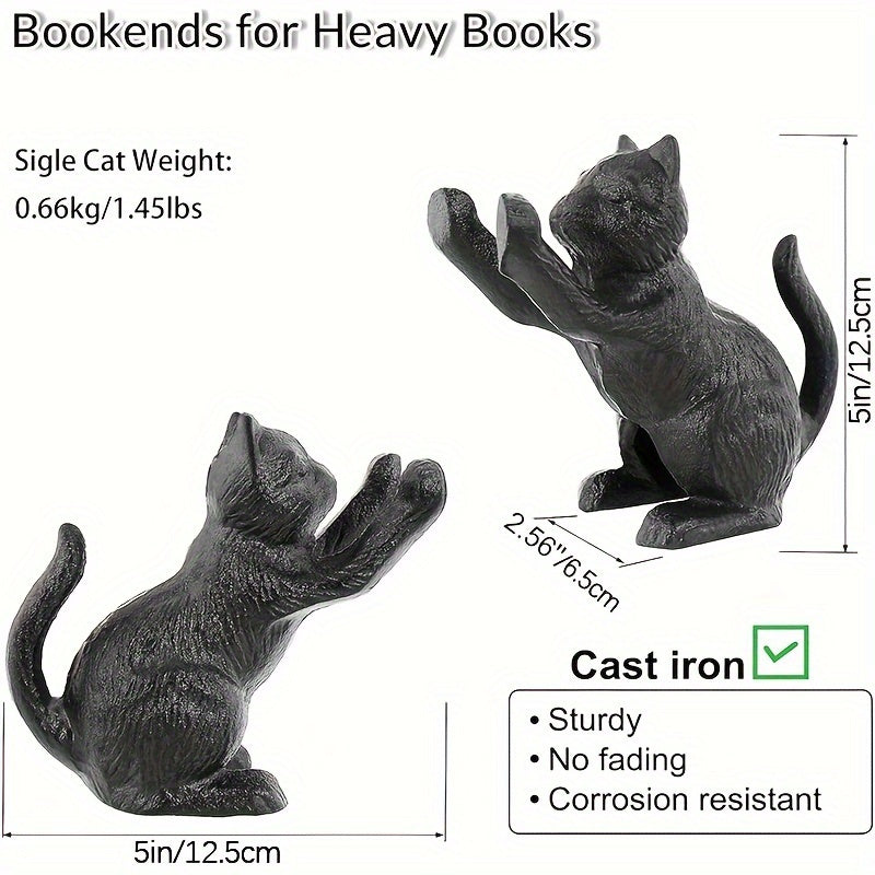 IronVintage – Timeless Cast Iron Bookends with a Classic Look