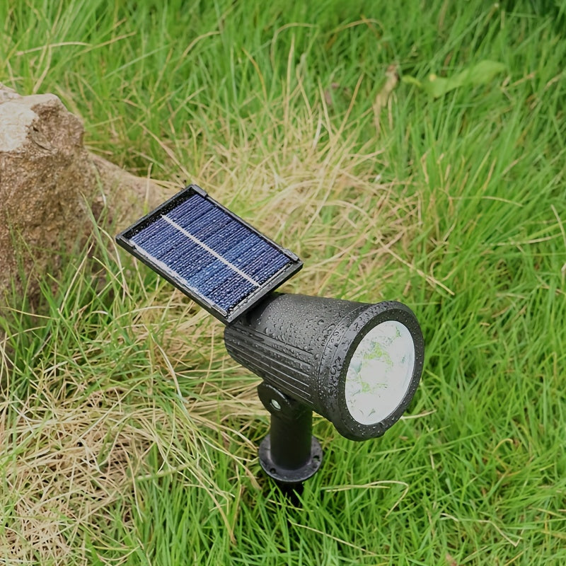SolarLuxe Spotlight - Hållbar 9LED Trädgårdsbelysning