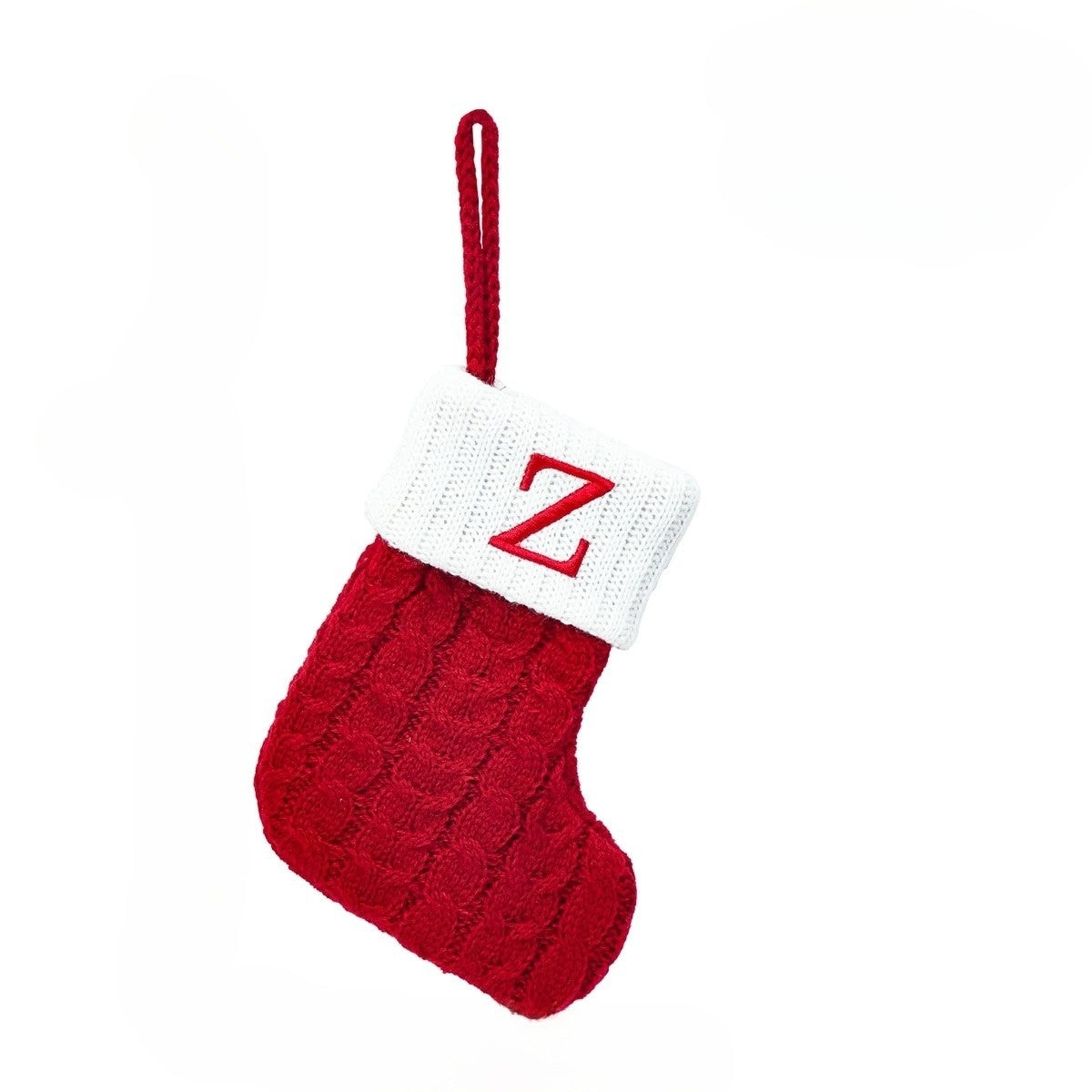Snowflake Christmas Stockings - Festive Knitted Christmas Decorations