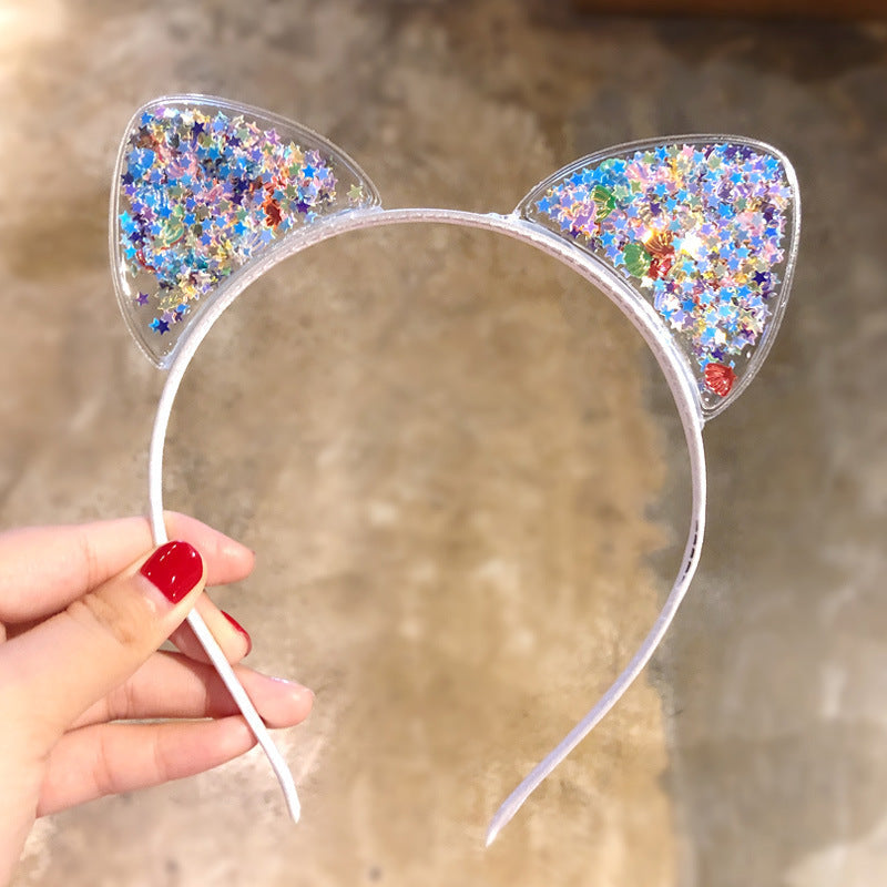 GlamTiara - Elegant Glitter Headband for Women