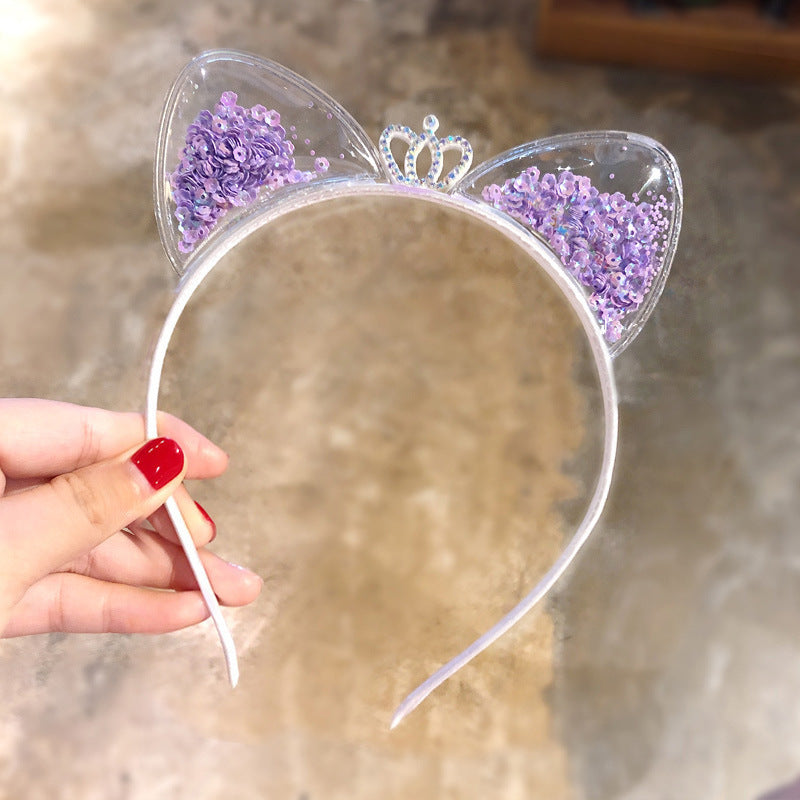 GlamTiara - Elegant Glitter Headband for Women