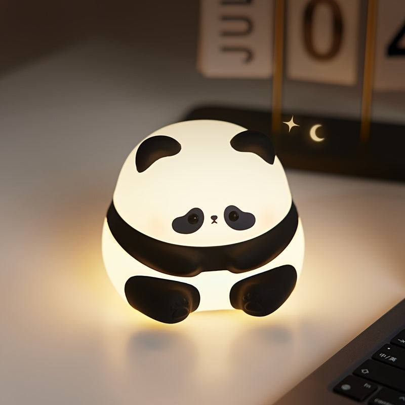 PandaGlow - Large LED Panda Night Light with Rechargeable Battery
