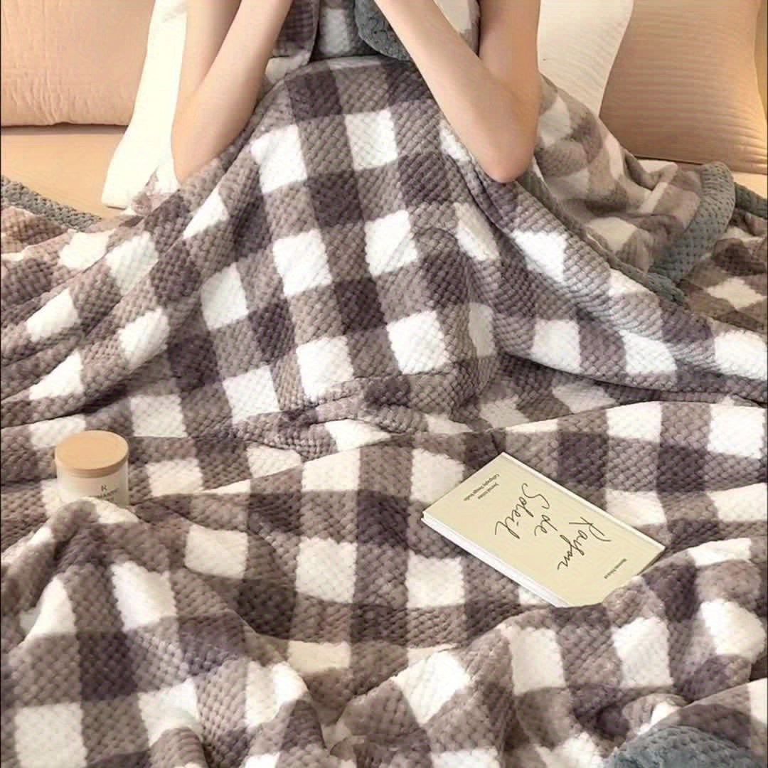 Cozy Plaid – Luxurious Milk Fleece Blanket for Ultimate Comfort